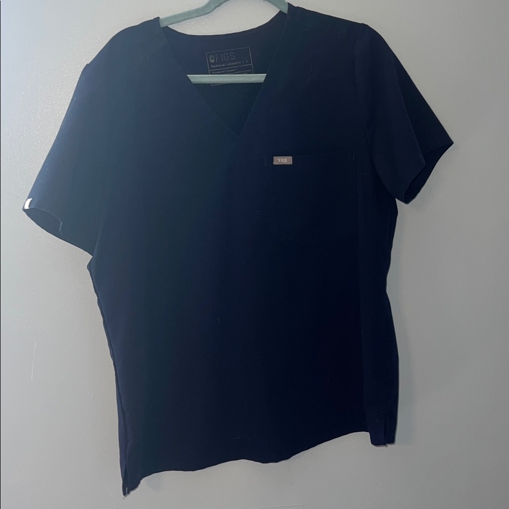 Navy Blue women’s scrub top